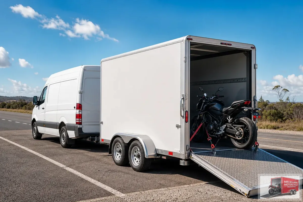 Sea and air freight motorcycle shipping options from Australia